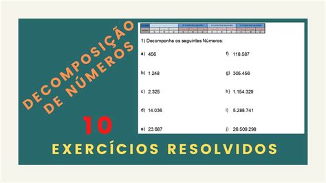 qual o valor do 9 no número 592|Decomposição de números no sistema de numeração decimal.
